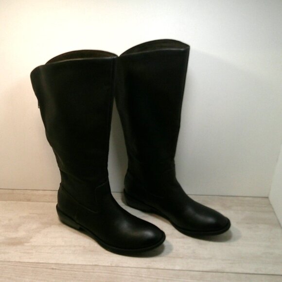 BOC Black Heeled Boots - Picture 6 of 11